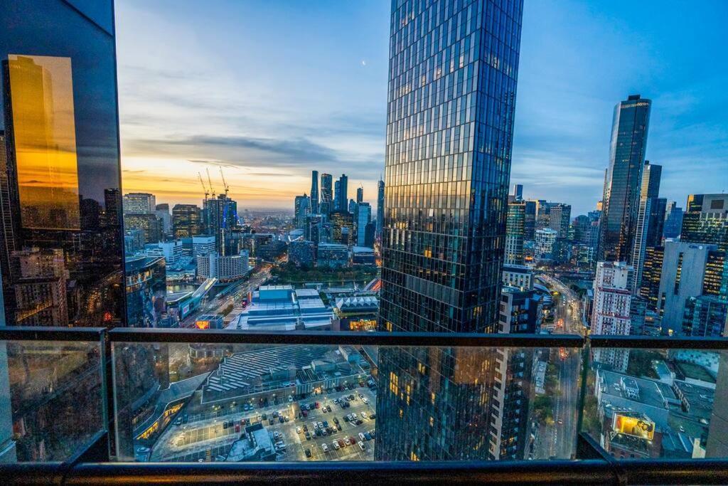 Luxe Haven - 42Nd Floor Panoramic City Views Melbourne Exterior foto